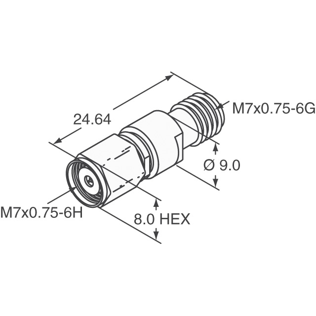 HV-AT(0)-PJ Hirose Electric Co Ltd  Dämpfungsglieder